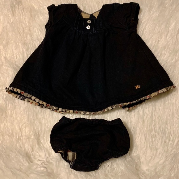 Burberry Other - Vintage Burberry Baby Girls Dress